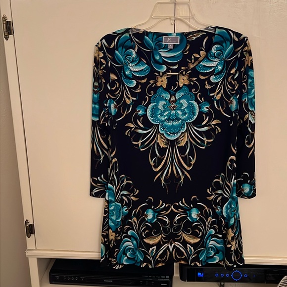 JM Collection Tunic Top - Picture 1 of 3